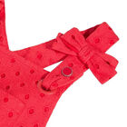 Girls Short Pink Dungarees, 1, hi-res