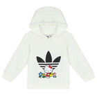 Younger Girls White & Black Hello Kitty Tracksuit, 1, hi-res