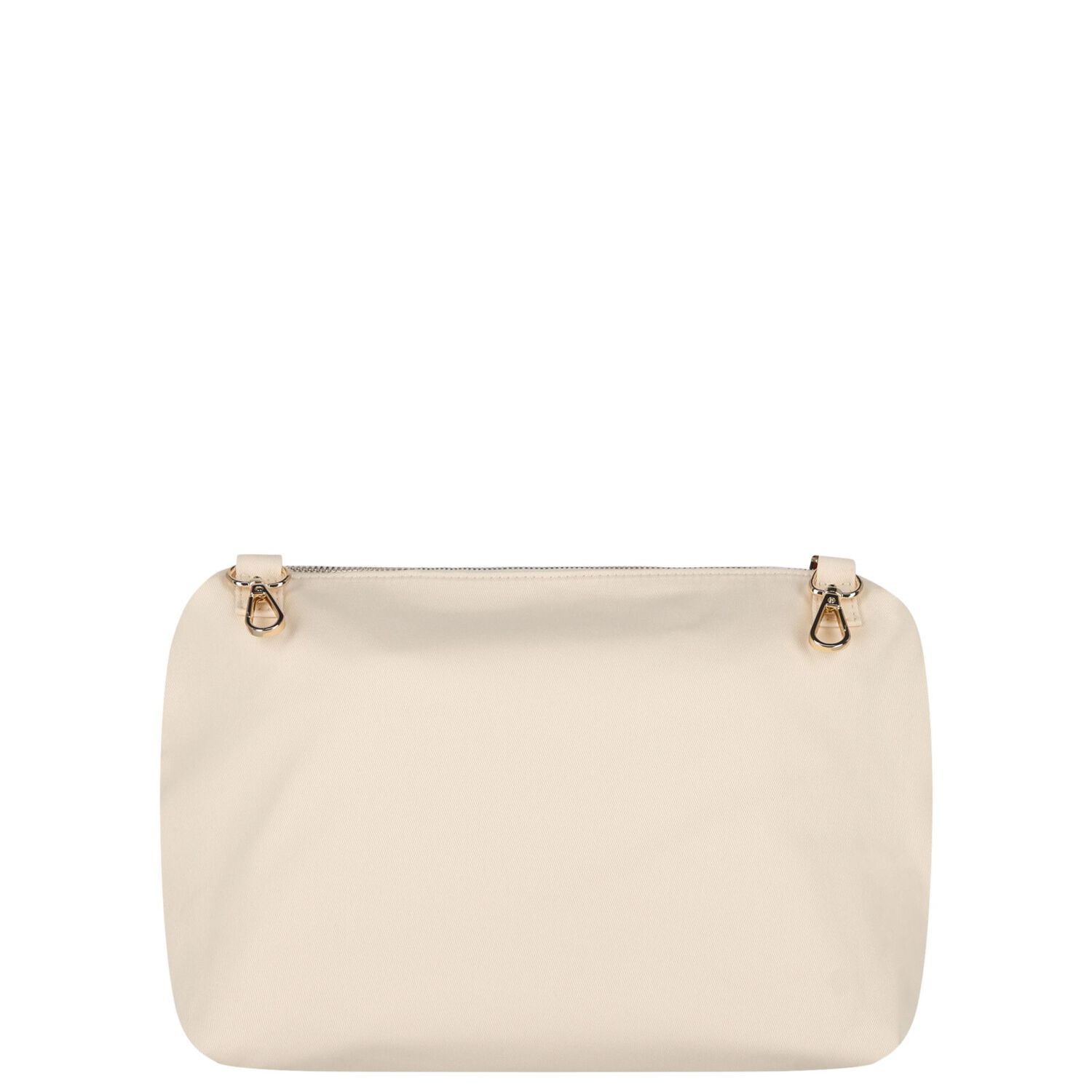 Beige Canvas Logo Changing Bag, 1, hi-res