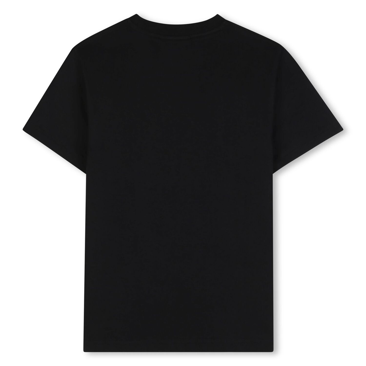 Boys Black Logo T-Shirt, 1, hi-res