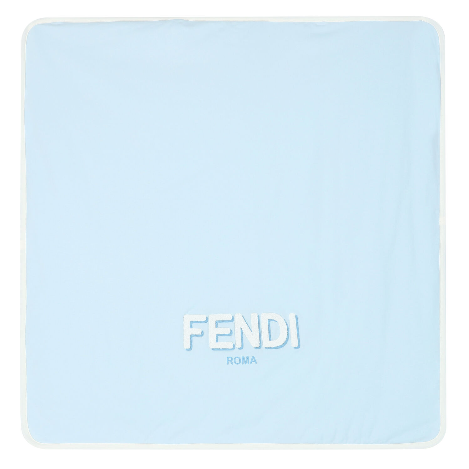 Blue Logo Baby Blanket, 1, hi-res