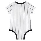 Baby Boys White & Black Jordan Logo Tracksuit Set (3 Piece), 1, hi-res
