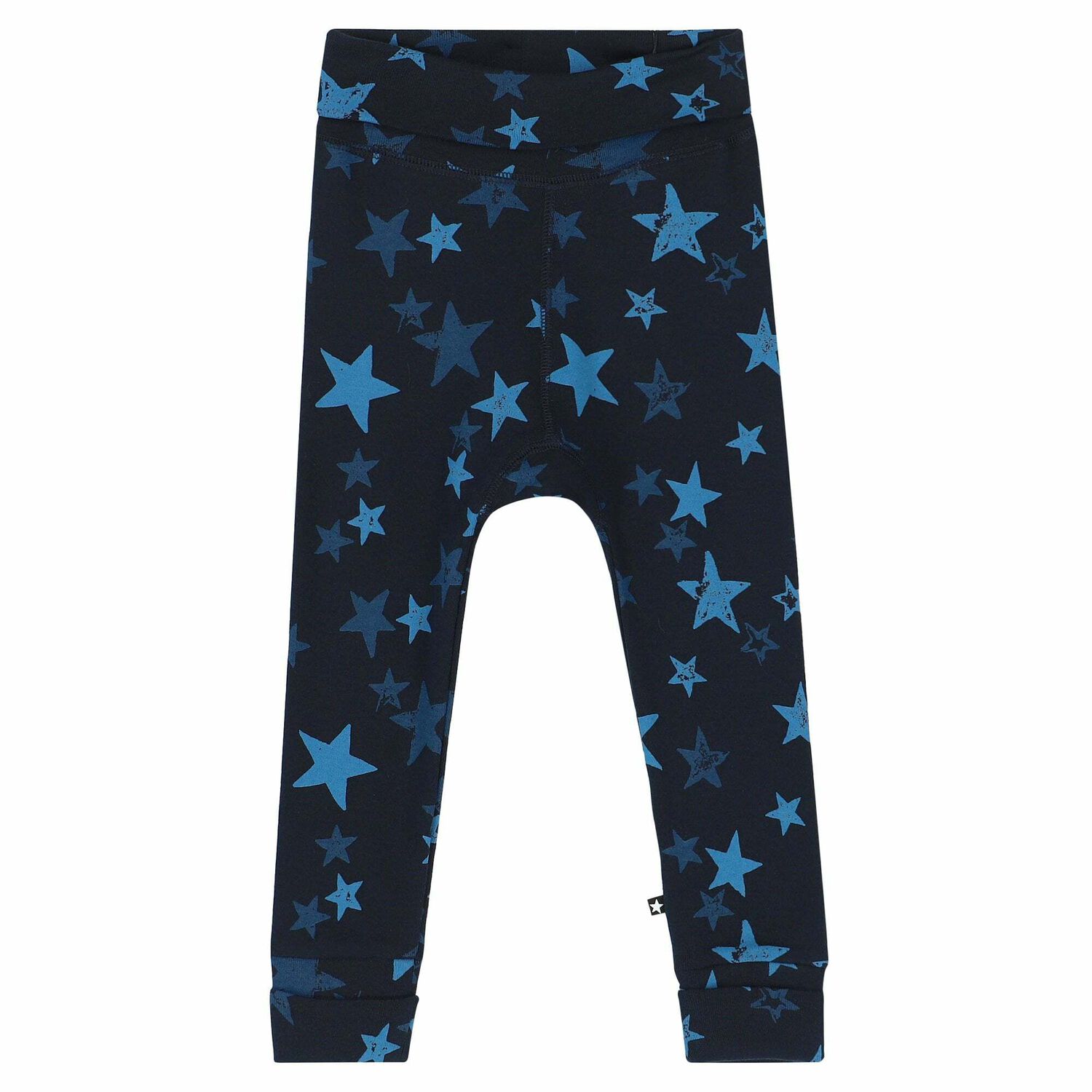 Younger Boys Navy Stars Trousers, 1, hi-res