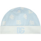 Baby Boys Blue Logo Babygrow Set, 1, hi-res