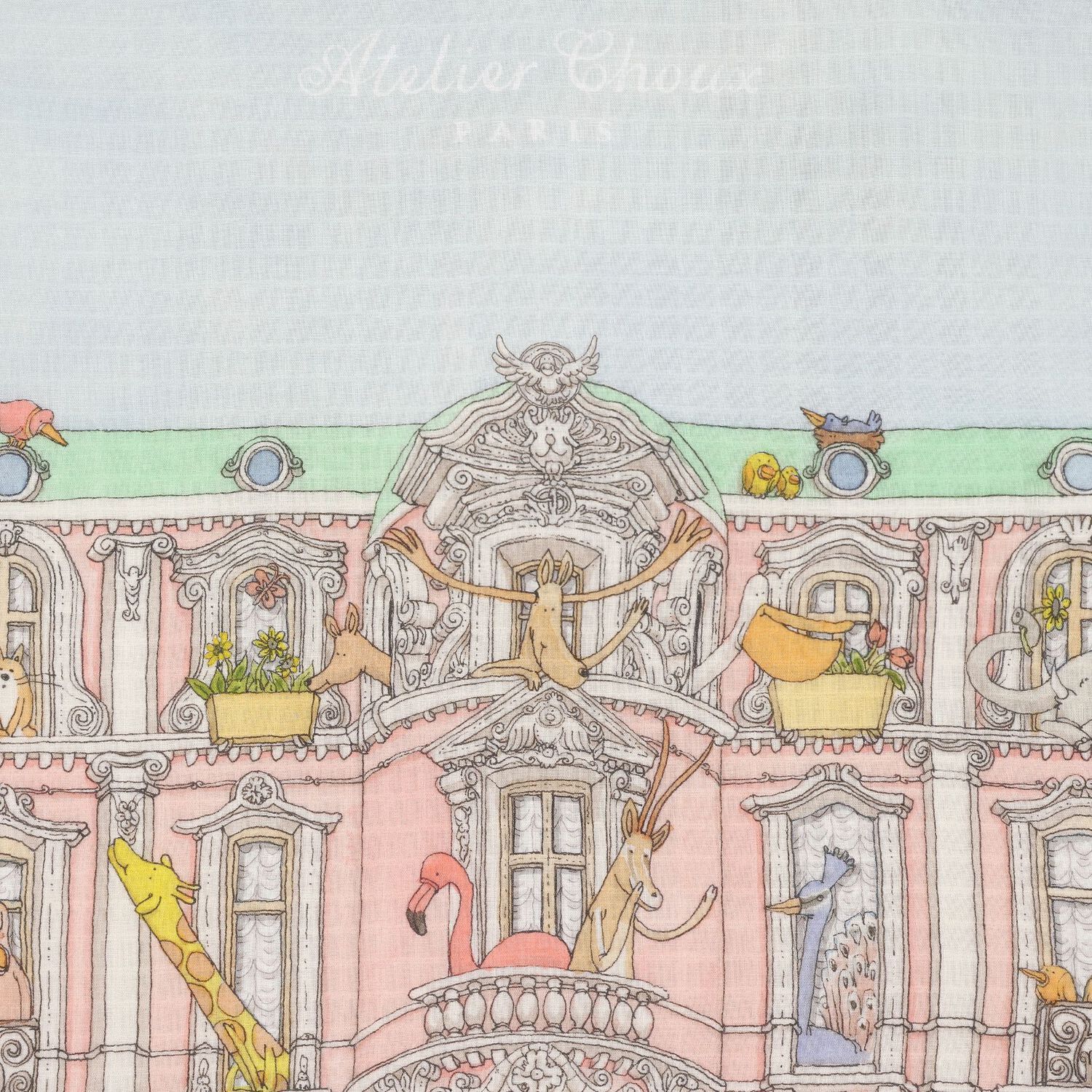 Baby Girls White & Pink Signature Carrés Gift Set, 1, hi-res