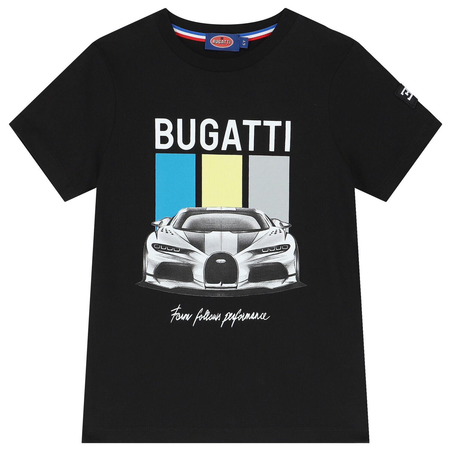 Boys Black Logo T-Shirt, 2, hi-res image number null