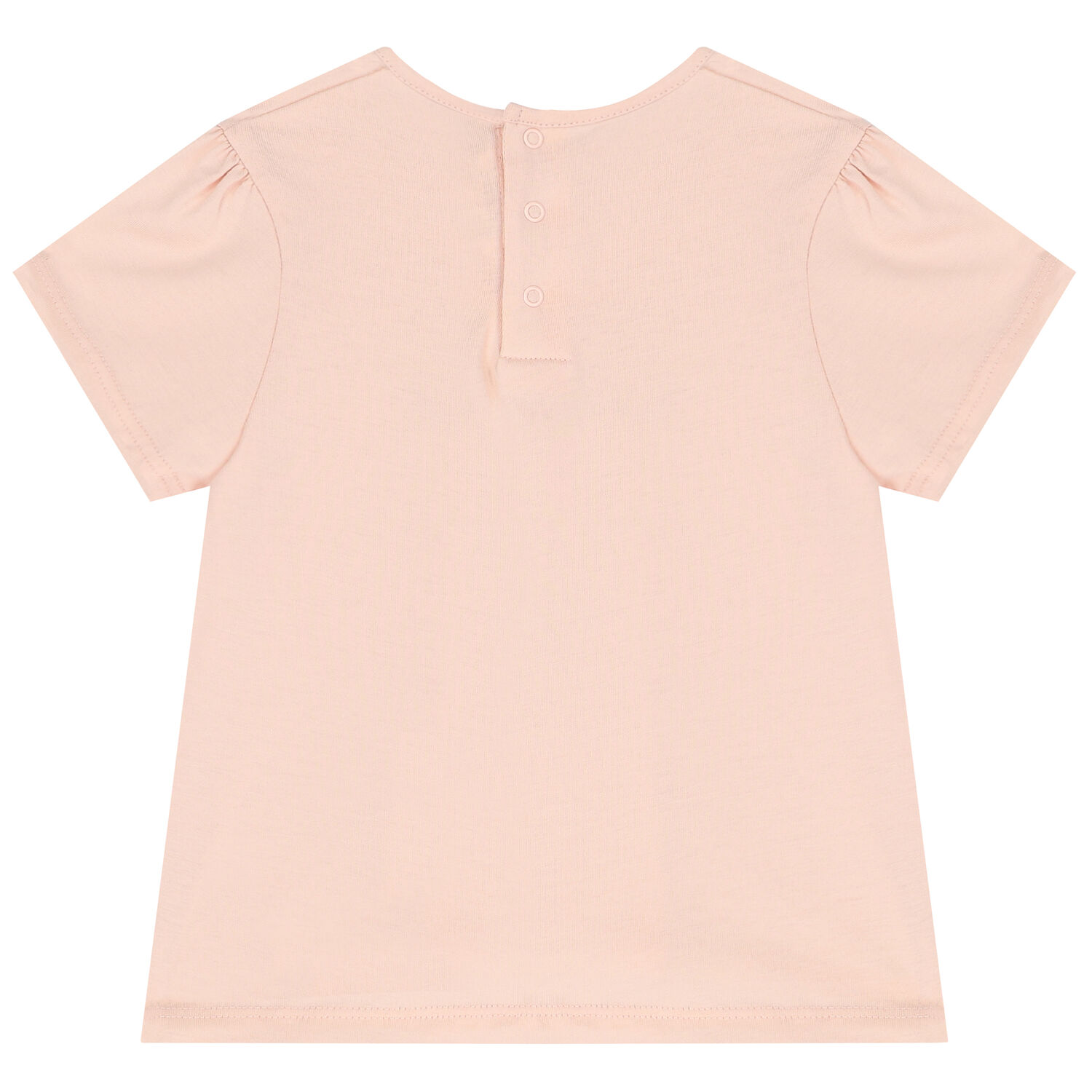Younger Girls Pink Logo T-Shirt, 1, hi-res