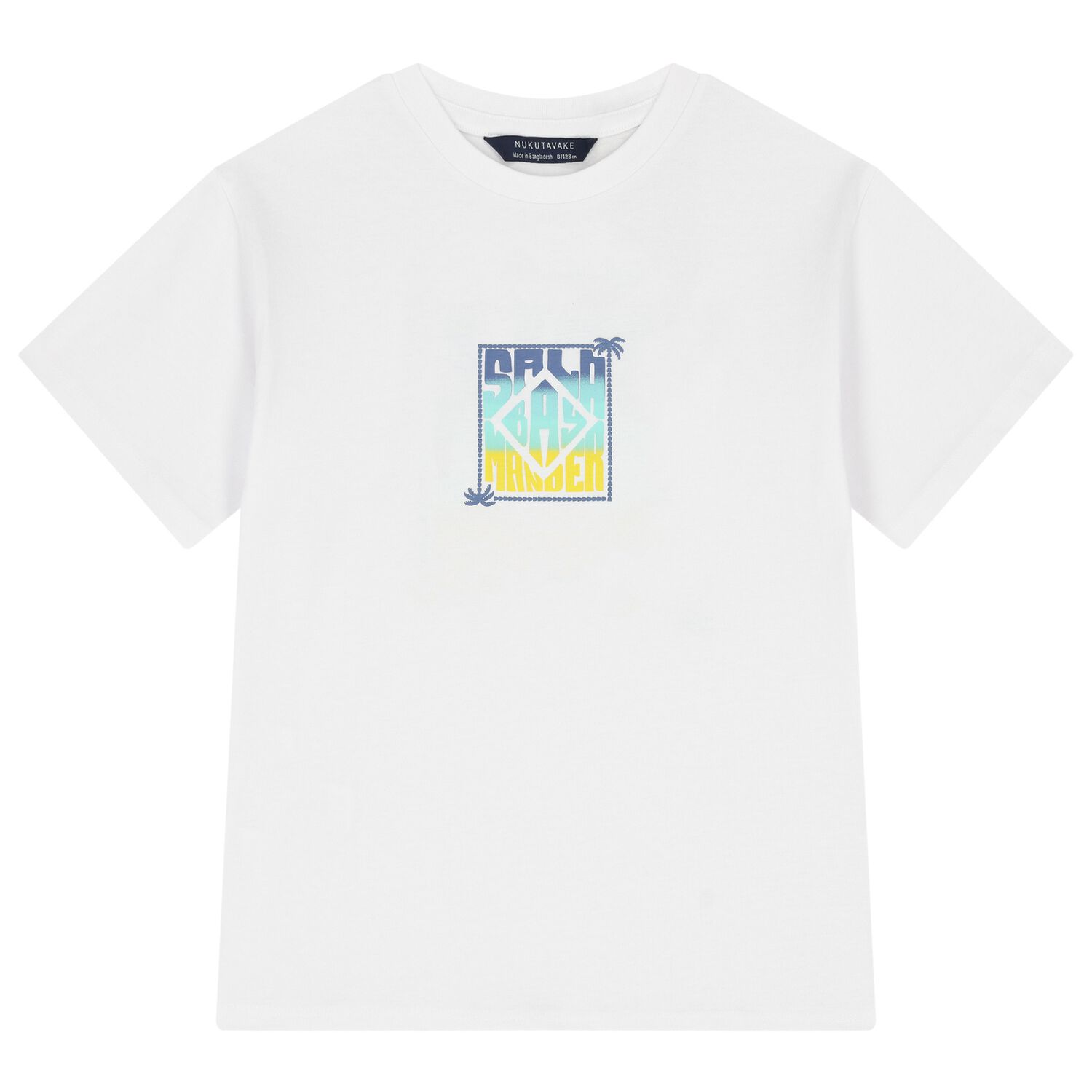 Boys White T-Shirt, 2, hi-res
