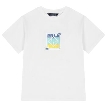 Boys White T-Shirt