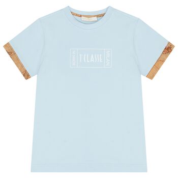 Boys Blue Logo T-Shirt