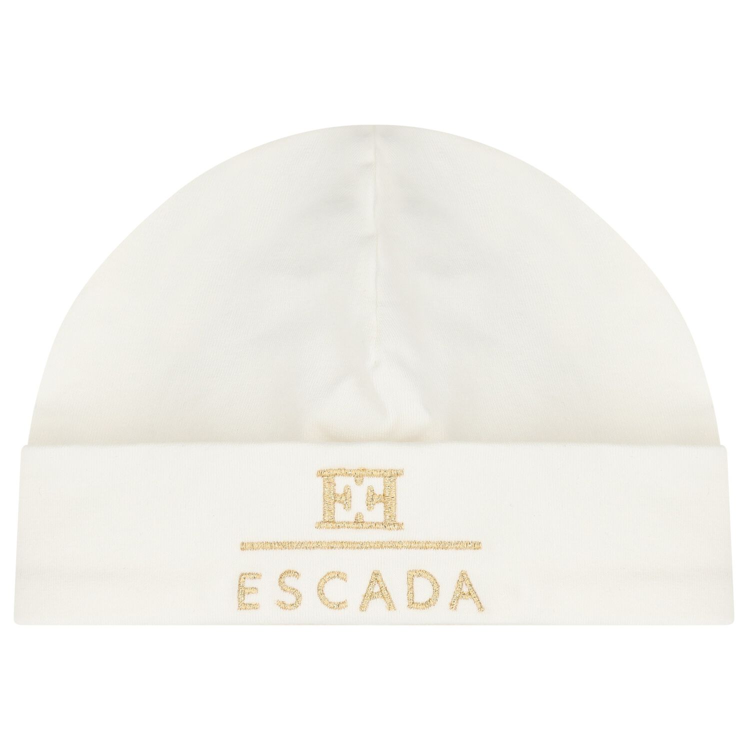 Baby Girls Ivory Logo Hat, 1, hi-res image number null