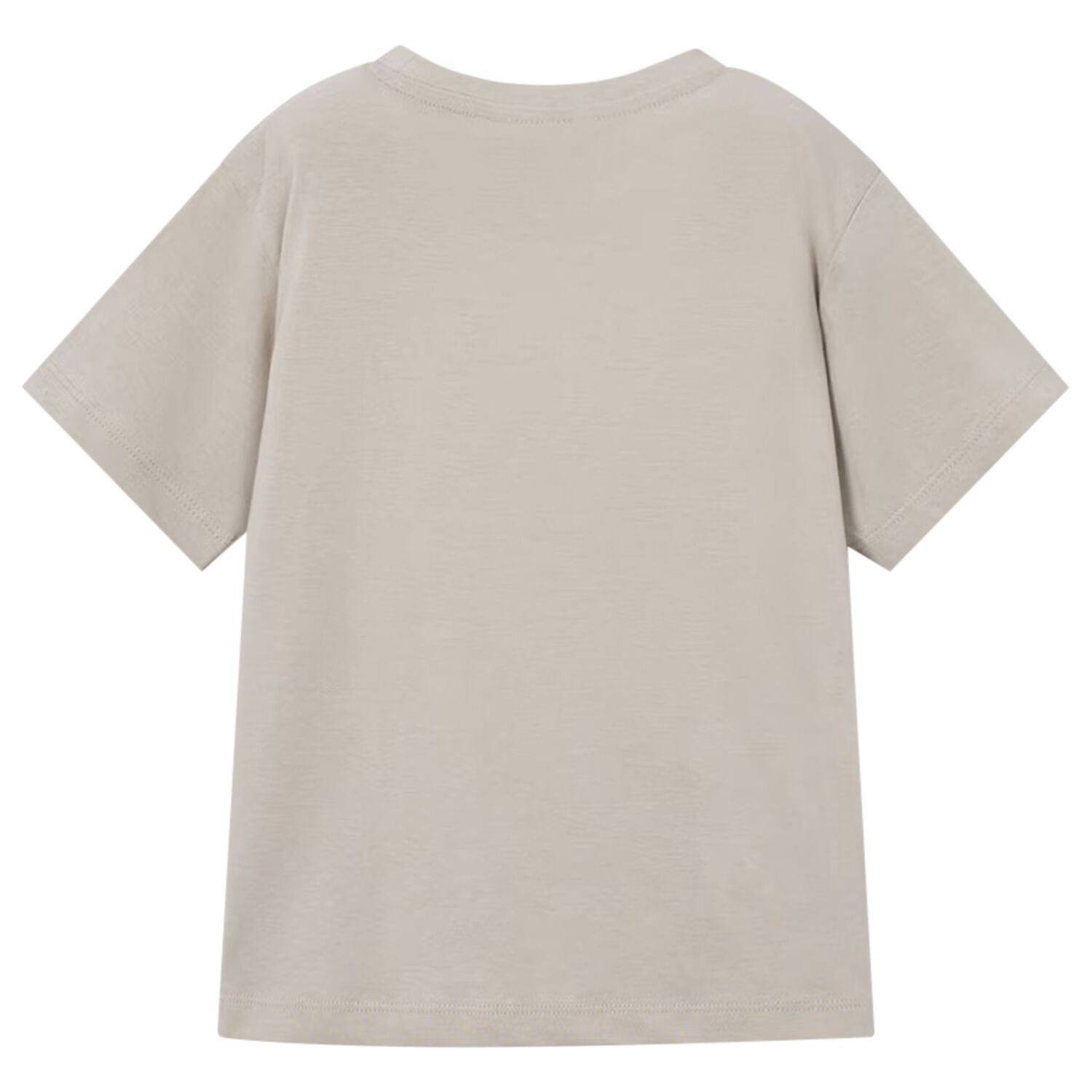 Boys Beige Logo T-Shirt, 1, hi-res
