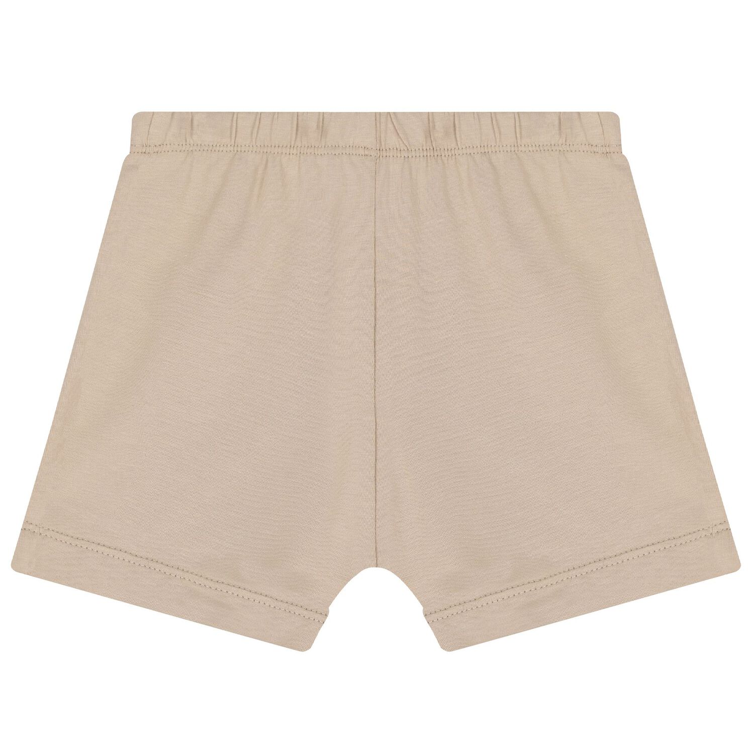 Baby Boys White & Beige Cotton Shorts Set ( 2-Pack ), 2, hi-res image number null