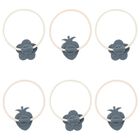 Girls Pink & Ivory Strawberry Ponies, 1, hi-res