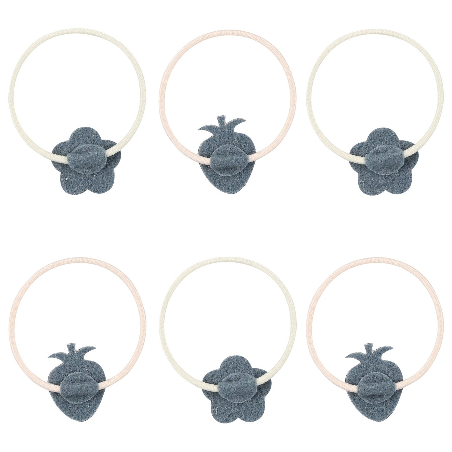 Girls Pink & Ivory Strawberry Ponies, 1, hi-res image number null