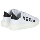 White Logo Trainers, 1, hi-res
