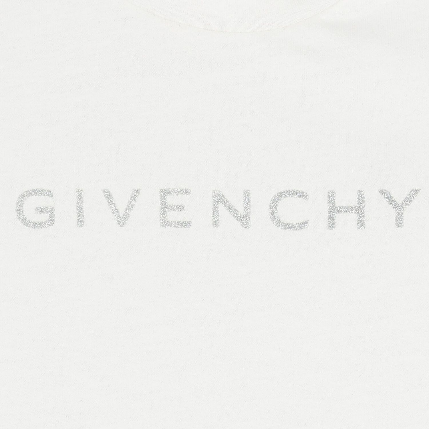 Younger Girls White Logo T-Shirt, 1, hi-res