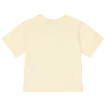 Girls Yellow Logo T-Shirt