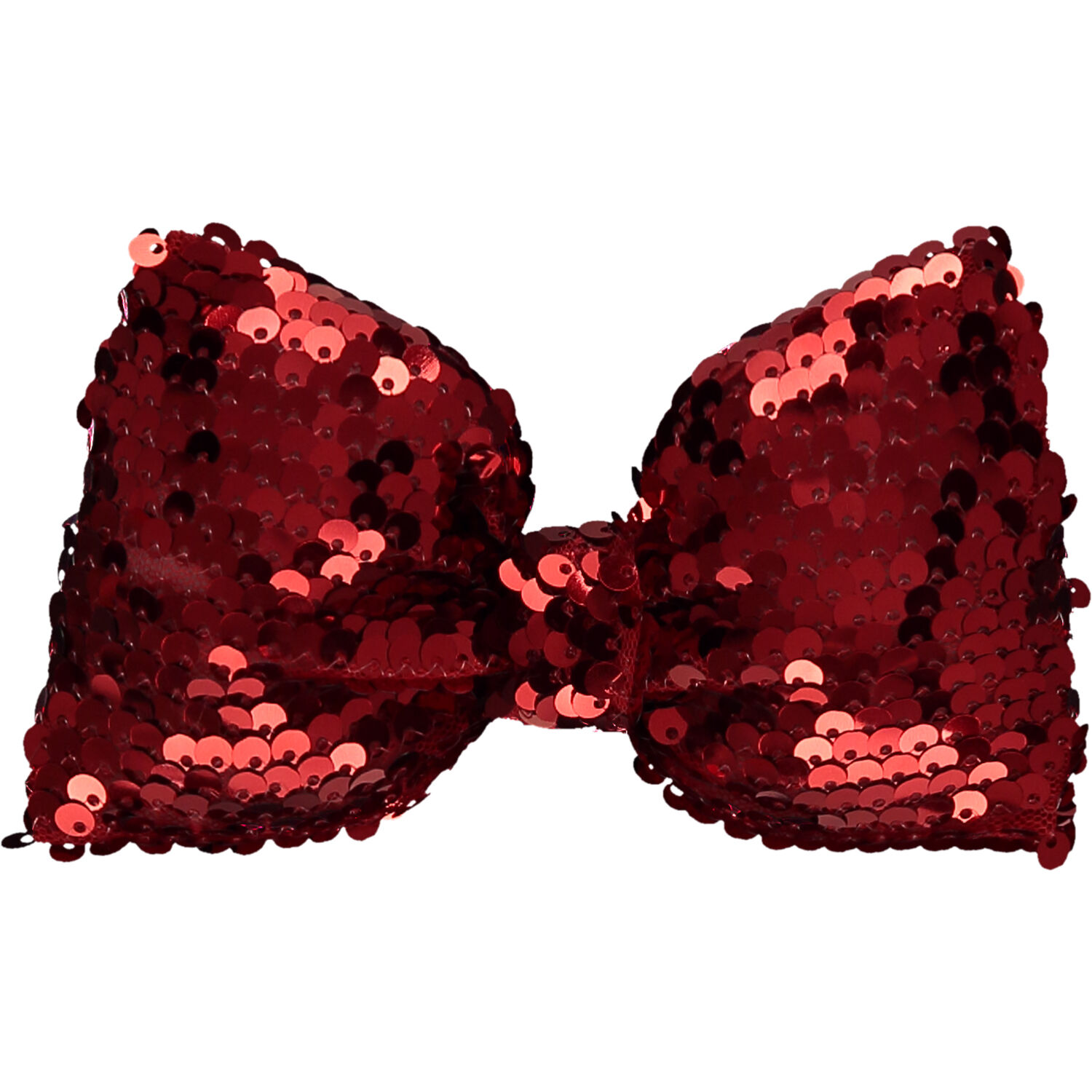 Girls Red Sequins Hair Clip, 1, hi-res