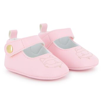 Baby Girls Pink Pre Walker Shoes