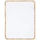 White & Beige Geo Map Baby Blanket, 1, hi-res