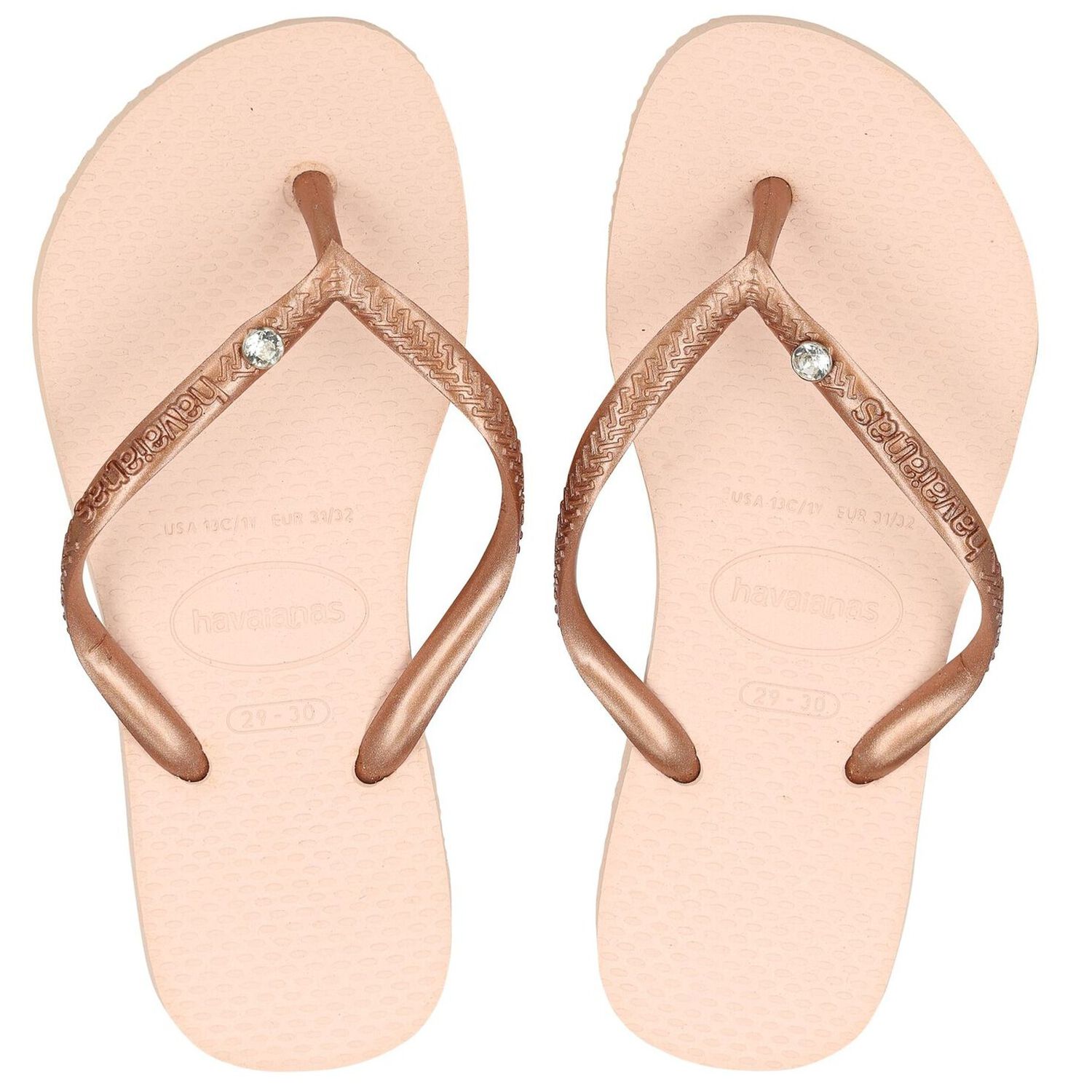 Girls Pink Logo Flip Flops, 1, hi-res image number null