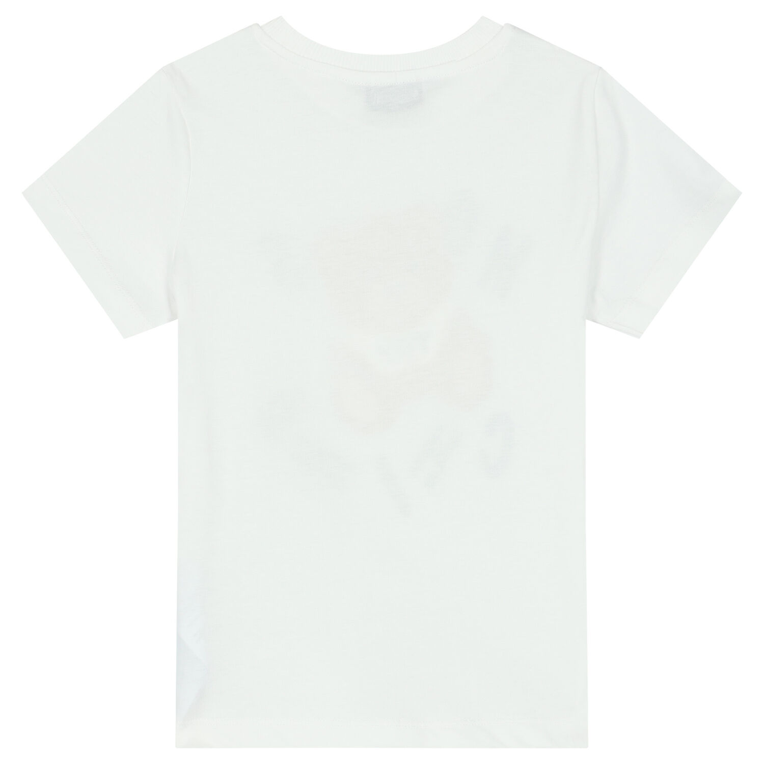 White Teddy Logo T-Shirt, 1, hi-res