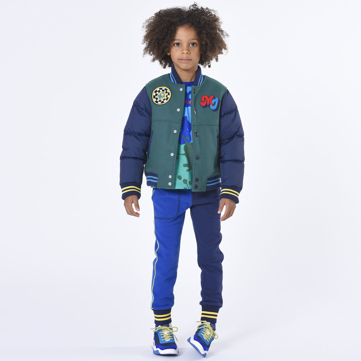 Boys Blue Logo Joggers, 1, hi-res image number null