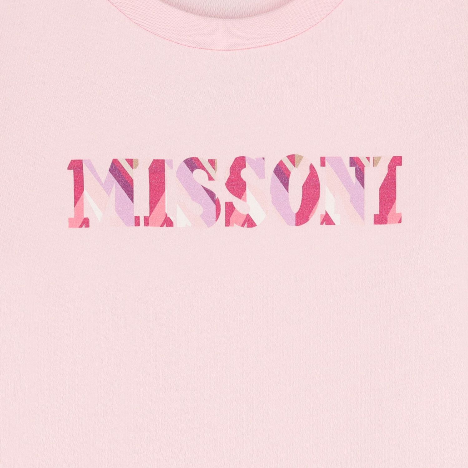 Girls Pink Logo T-Shirt , 3, hi-res