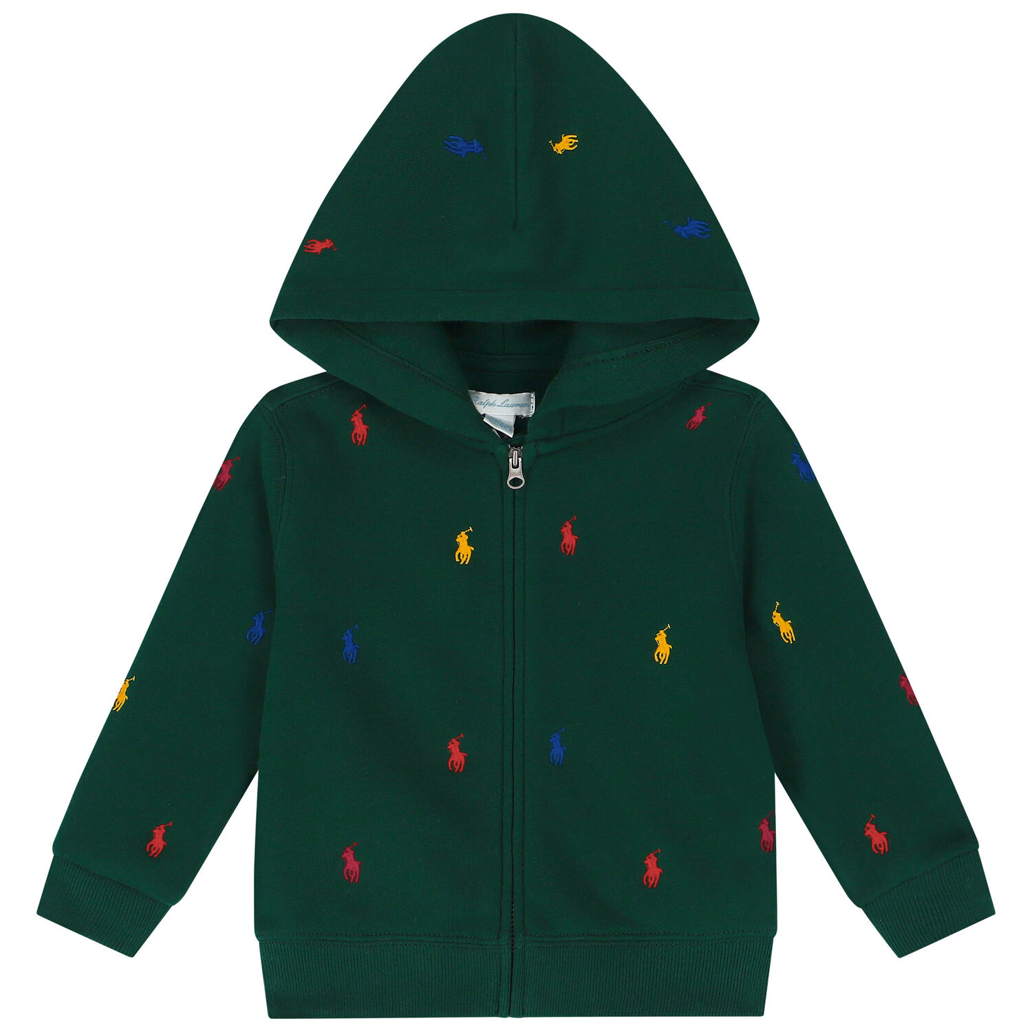 Baby Boys Green Logo Tracksuit, 1, hi-res