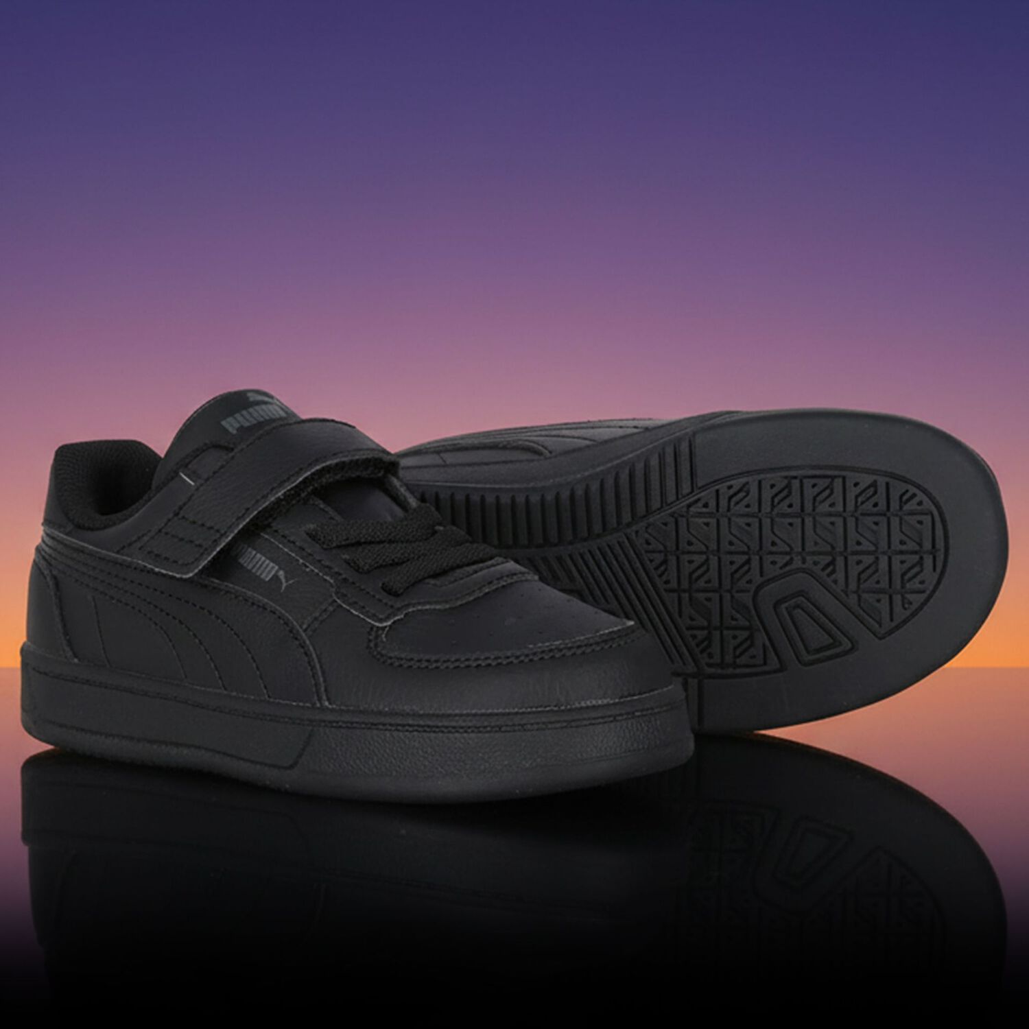 Black Caven 2.0 Trainers, 1, hi-res