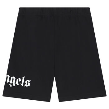 Black Logo Shorts