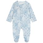 Baby Boys Blue & White Babygrow Gift Set, 1, hi-res