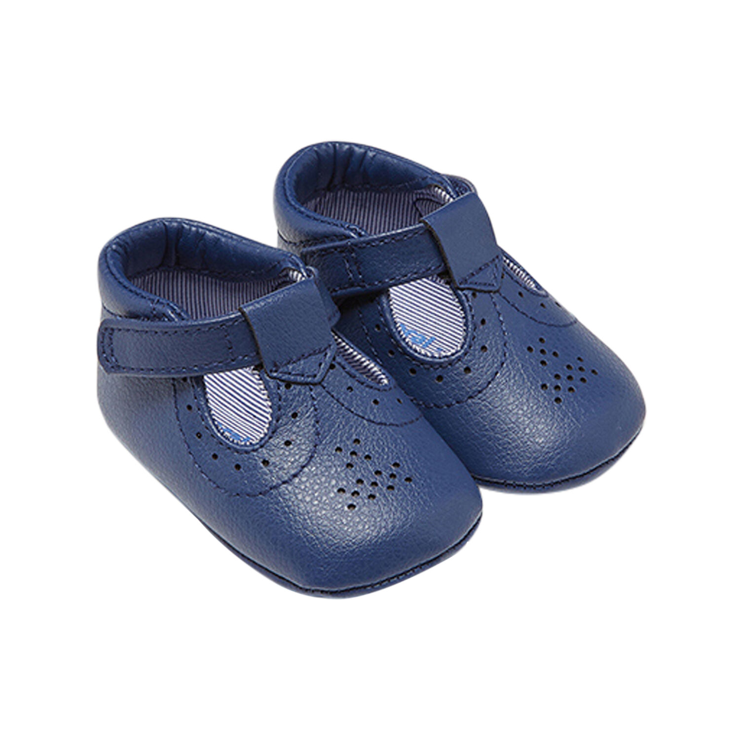 Baby Boys Navy Pre Walker Shoes, 3, hi-res image number null