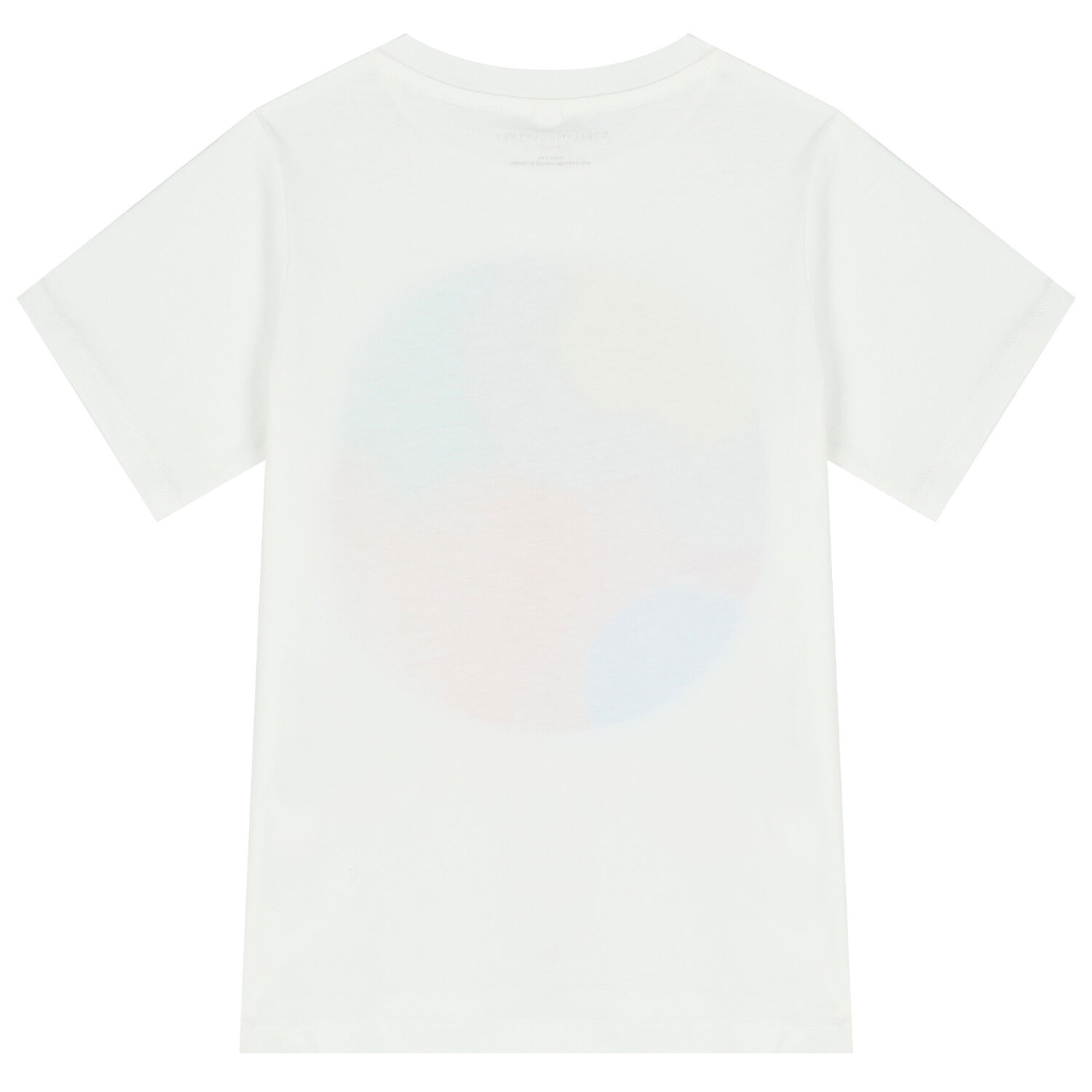 Girls White Logo T-Shirt, 1, hi-res