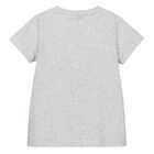 Girls Grey Logo T-Shirt, 1, hi-res