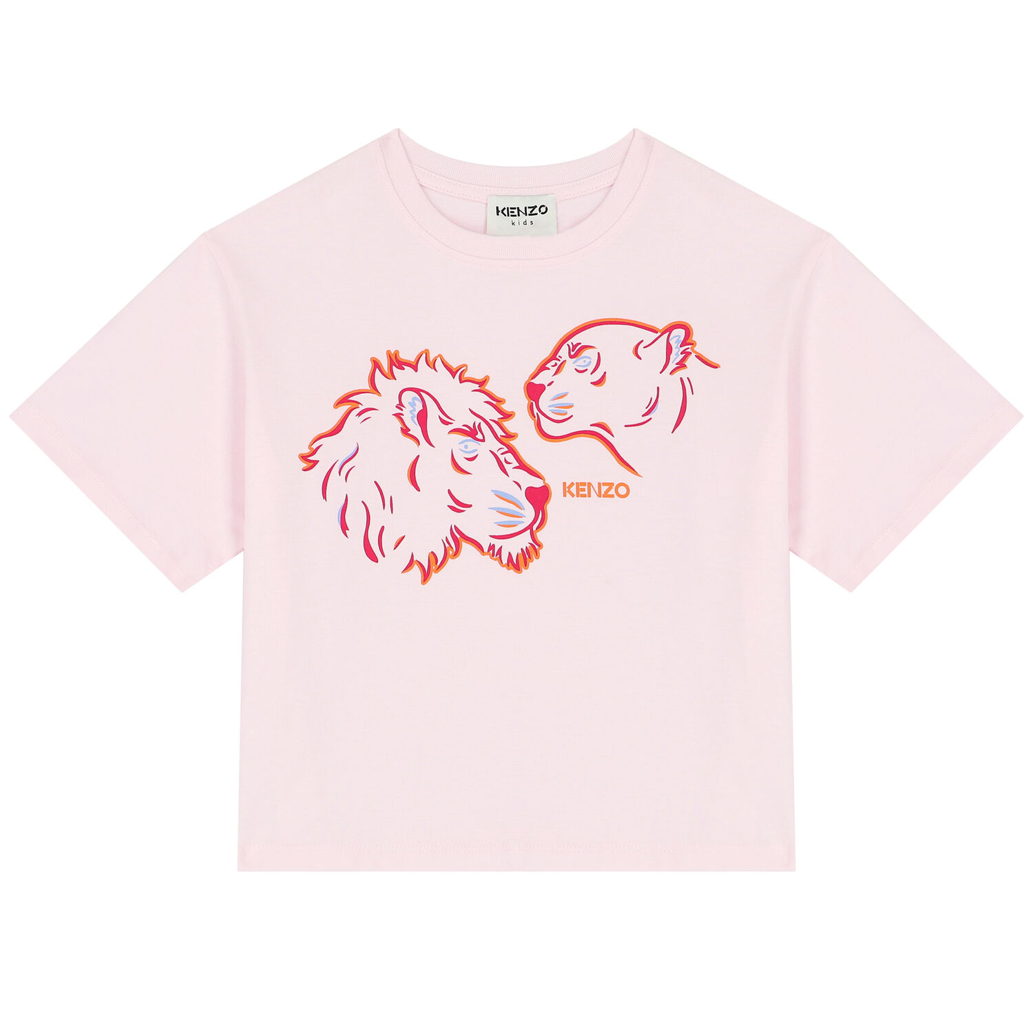 Girls Pink Logo T-Shirt, 1, hi-res