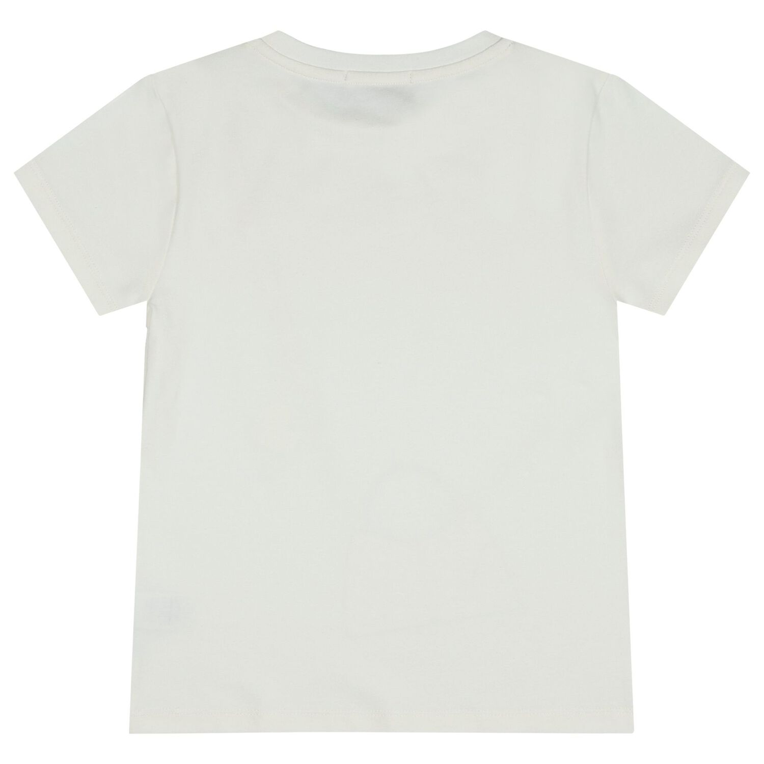 Girls Ivory Bag Logo T-Shirt, 1, hi-res