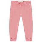 Baby Girls Pink & White Tracksuit 3-Piece Set, 7, hi-res