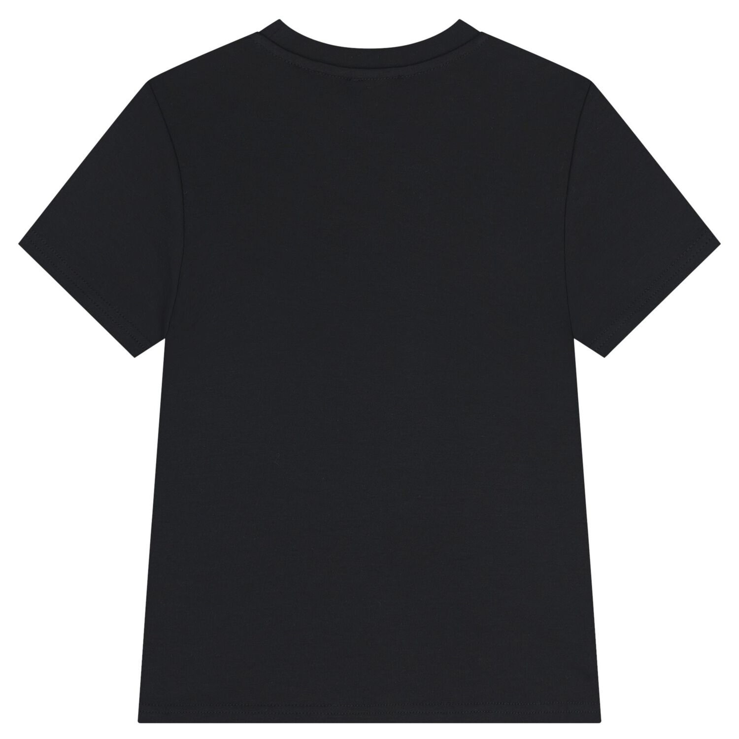 Boys Black Logo T-Shirt, 1, hi-res