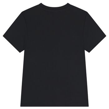 Boys Black Logo T-Shirt