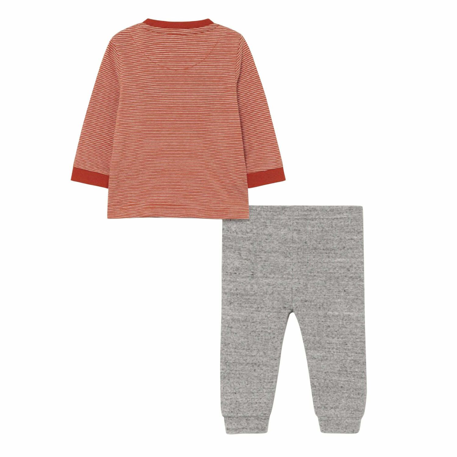 Younger Boys Orange & Grey Trouser Set, 1, hi-res image number null