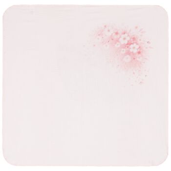 Baby Girls Pink Floral Muslins
