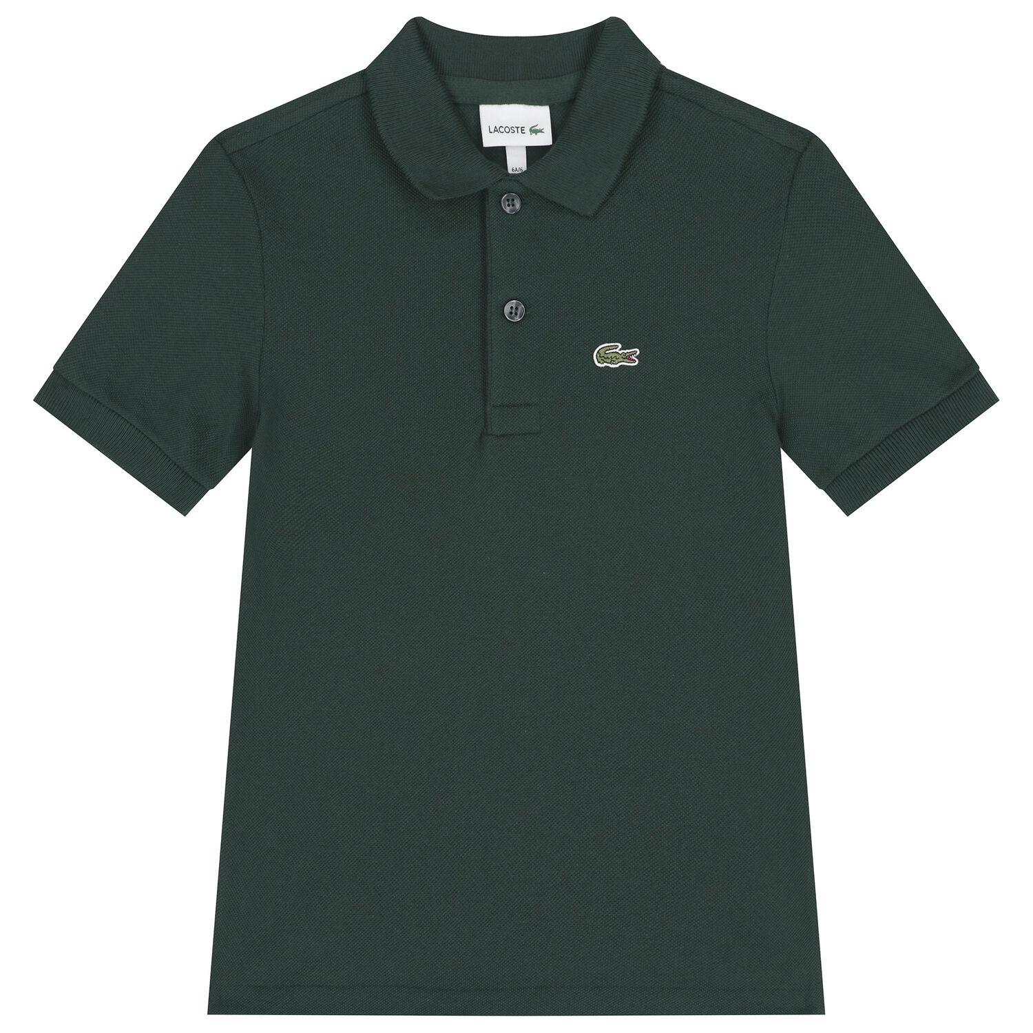 Boys Green Logo Polo Shirt, 5, hi-res image number null