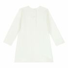 Younger Girls Ivory & Red Sequin Dress, 1, hi-res