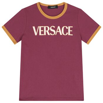 Burgundy & Ivory Logo T-Shirt