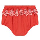 Younger Girls Red Dress Set, 1, hi-res