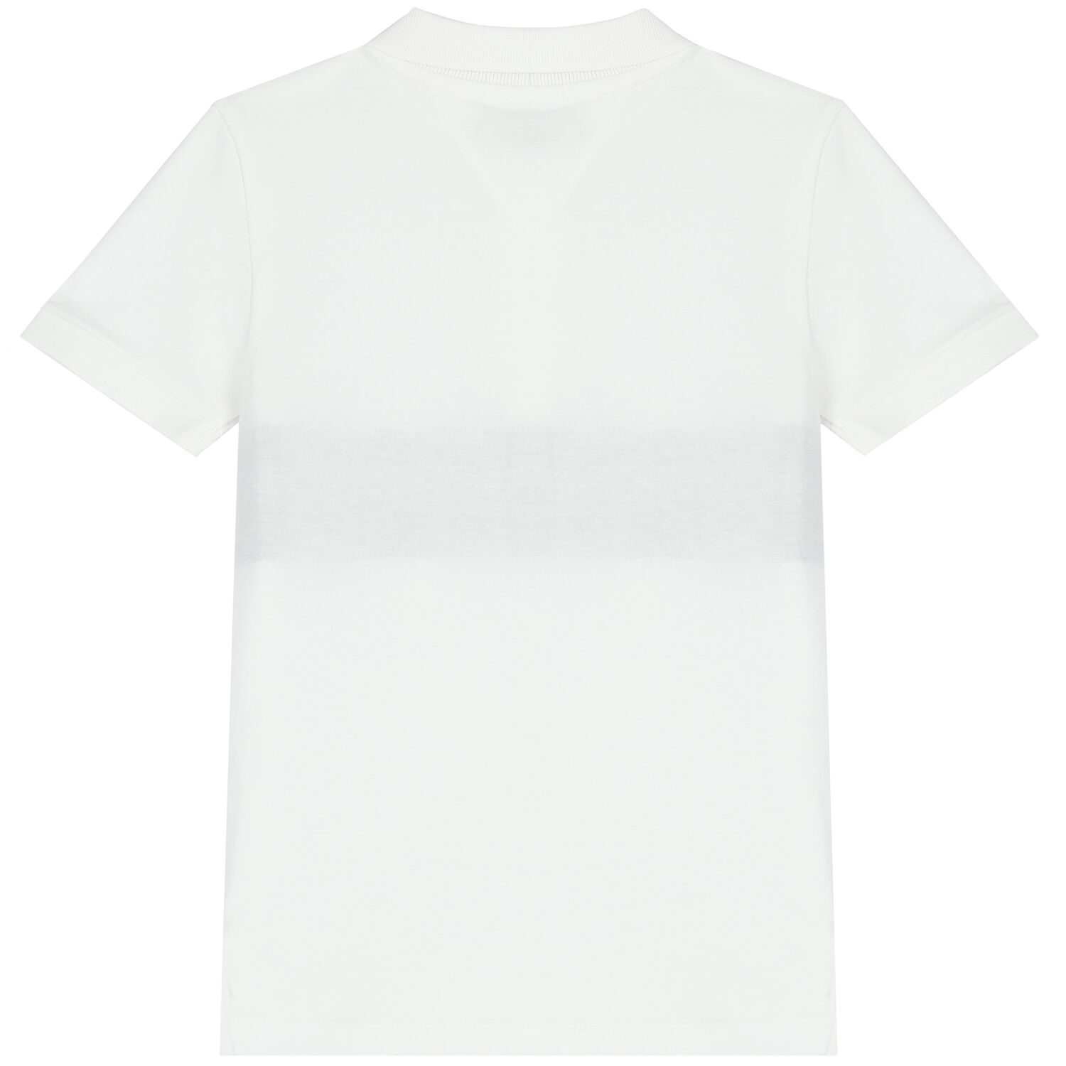 Boys White Logo Polo Shirt, 2, hi-res
