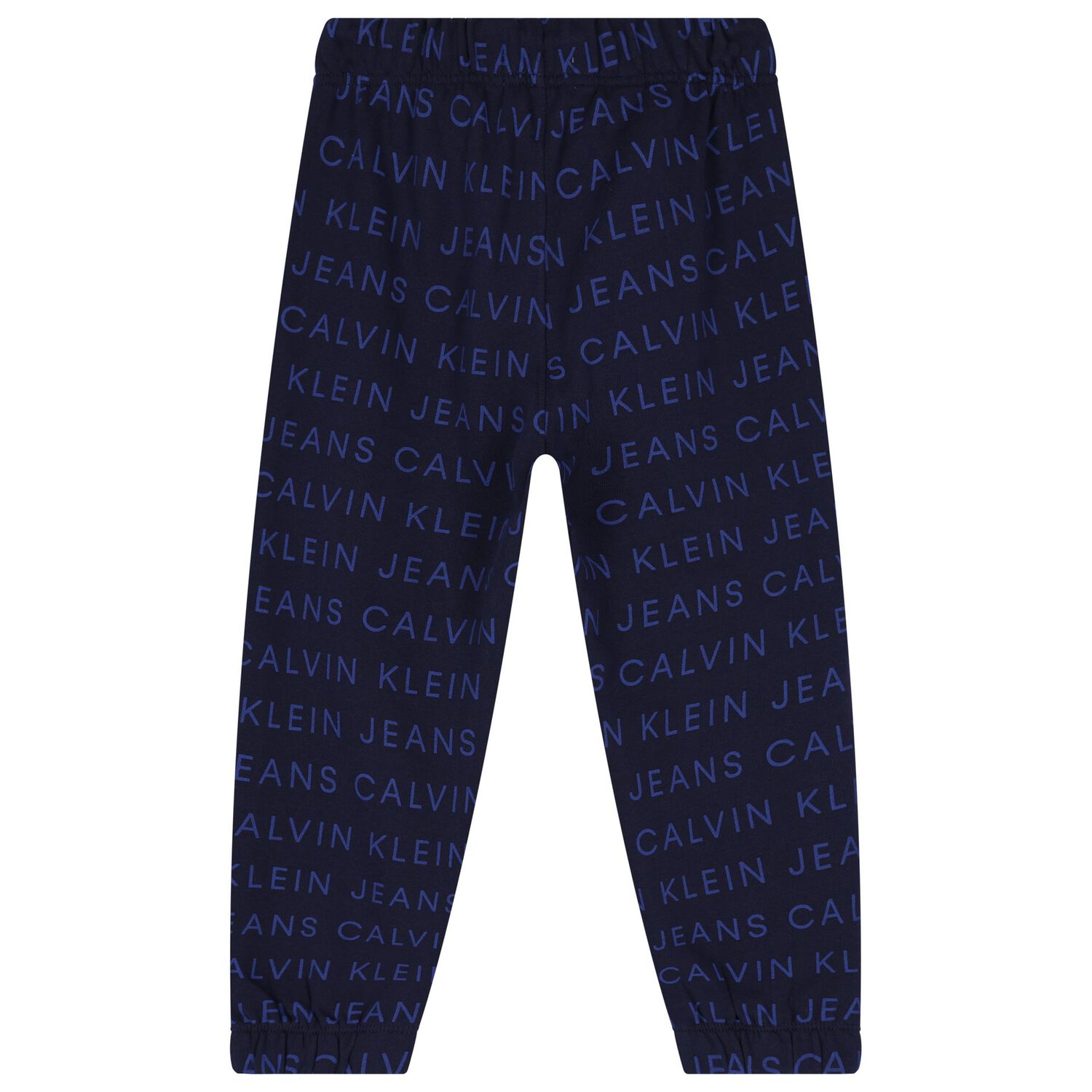Boys Navy Blue Logo Joggers, 1, hi-res image number null