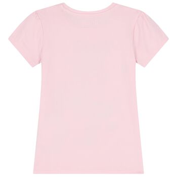 Girls Pink Logo T-Shirt